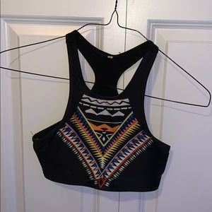 Tribal Bathing Suit Top